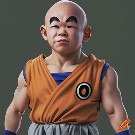 krillin dbz|krillin in real life.